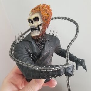 Ghost rider statue dvd set
